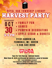 Library Harvest Party